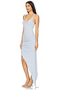 view 3 of 4 Alexis Midi Dress in Ash Blue