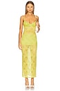 view 1 of 4 Kayla Maxi Dress in Lime Green