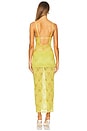 view 3 of 4 Kayla Maxi Dress in Lime Green