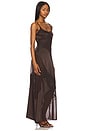 view 2 of 3 Laney Maxi Slip Dress in Brown