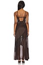 view 3 of 3 Laney Maxi Slip Dress in Brown