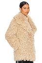 view 3 of 5 Nora Faux Fur Jacket in Light Tan