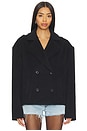 view 2 of 5 ПАЛЬТО PRESLEY in Black