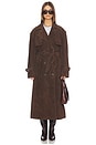 view 2 of 4 Zade Trench Coat in Brown