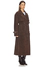view 3 of 4 Zade Trench Coat in Brown