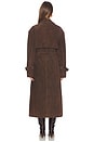 view 4 of 4 Zade Trench Coat in Brown
