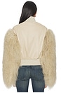 view 4 of 5 Bex Fur Jacket in Tan