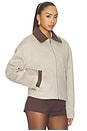 view 4 of 5 Oda Wool Jacket in Grey