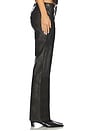 view 3 of 6 Bella Pants in Distressed Black