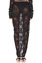 view 4 of 6 Iris Lace Skirt in Black