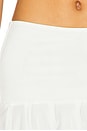view 6 of 6 x REVOLVE Elena Mini Skirt in White