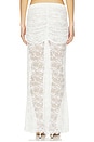 view 4 of 6 Selah Maxi Skirt in White