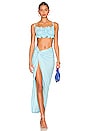 view 4 of 4 IRIS 스커트 in Coral Blue