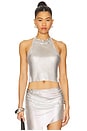 view 1 of 5 Gemma Top in Silver