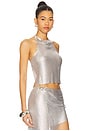 view 2 of 5 Gemma Top in Silver