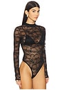 view 3 of 5 BODY ENCAJE LYDIA in Black