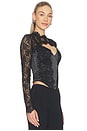 view 4 of 6 Brisa Corset Top in Black