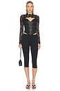 view 6 of 6 Brisa Corset Top in Black