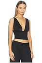 view 2 of 4 Alba Top in Black