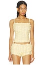 view 1 of 5 Mara Top in Butter Yellow