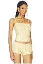 view 2 of 5 Mara Top in Butter Yellow