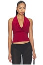 view 1 of 4 Merle Top in Burgundy