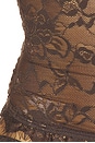 view 6 of 5 Selah Top in Chocolate Brown