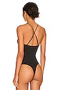view 4 of 5 Noble Bodysuit in Black Caviar