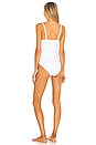 view 3 of 3 Morocco Swimsuit in White