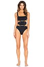 view 1 of 3 Agatha One Piece in Black