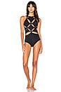 view 1 of 3 Poppy One Piece in Black