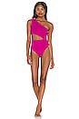 view 1 of 4 Rhea One Piece in Fuchsia