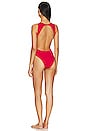 view 3 of 3 MAILLOT DE BAIN 1 PIÈCE DORIS in Red