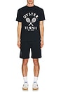 view 5 of 5 Hardcourt Specialist Shorts in Navy & White
