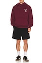 view 4 of 5 후디 in Maroon
