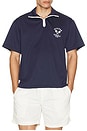 view 3 of 4 OTC On Court & Off Court Polo in Navy