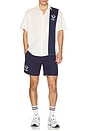view 4 of 4 OTC On Court Polo in White & Navy