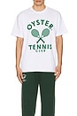 view 3 of 3 Tennis Club Members T-Shirt in White