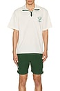 view 4 of 4 Tennis Club On Curt & Off Court Polo in Vintage White