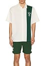 view 4 of 4 Tennis Club On Court & Off Court Shirt in Vintage White & Green