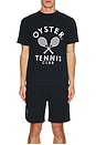 view 3 of 4 OTC Members T-Shirt in Navy & White