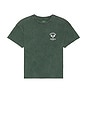 view 1 of 4 Court Undone Edge T-Shirt in Forest Green
