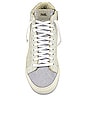 view 4 of 6 Star High Top Sneaker in Silver & Lilac