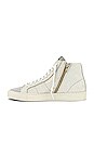 view 5 of 6 Star High Top Sneaker in Silver & Lilac