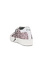 view 3 of 6 Thea Sneaker in Pink Glitter