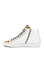 view 5 of 6 Star High Top Sneaker in Camo & Gold