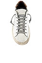 view 4 of 6 John Sneaker in White & Leopard