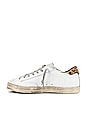 view 5 of 6 John Sneaker in White & Leopard