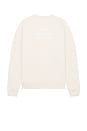 view 2 of 3 Flyer Terry Crew Sweatshirt in Ecru