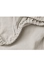 view 2 of 3 Linen Top Sheet in Bone